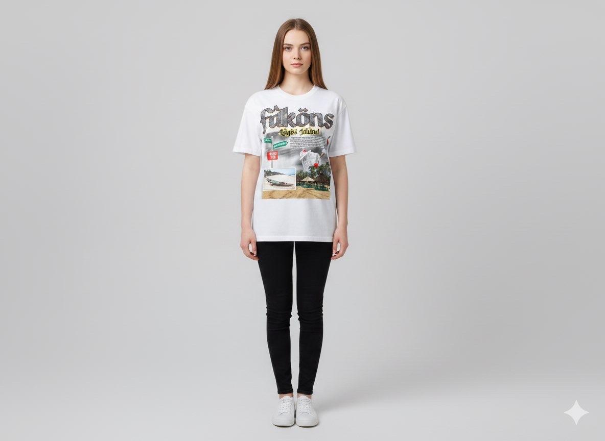 Lagos Island Graphic T-Shirt