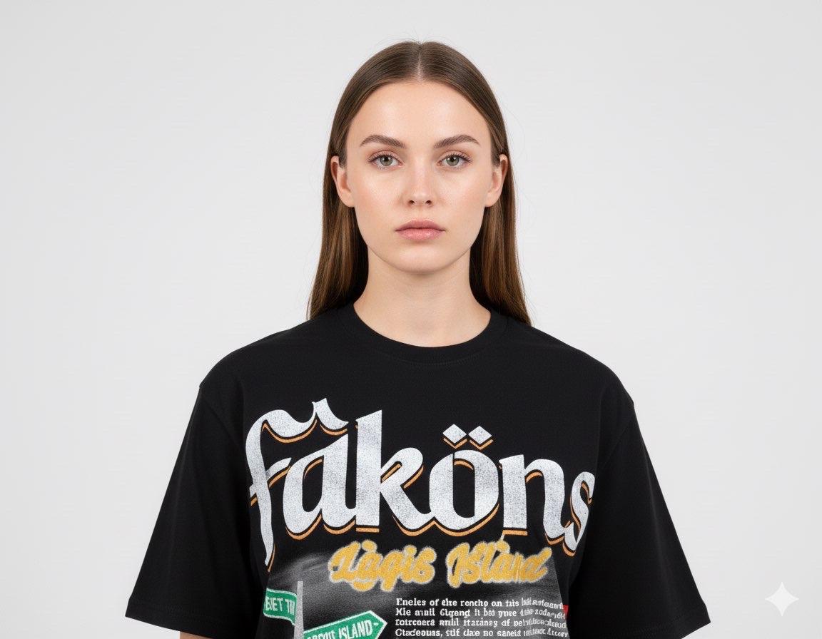 Lagos Island graphic T-shirt